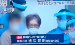 渡辺智朗Facebook顔画像!会社や家族の妻や子供は? 【東京・わいせつ】